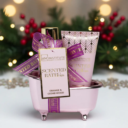 Coffret Mini-Baignoire Parfumée à la Rose