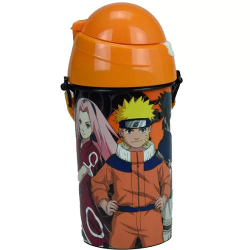 (Précommande) Gourde en plastique avec paille  Naruto 500ml