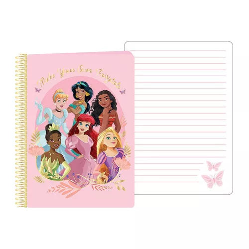 (Précommande) Cahier à spirale Princesses A5
