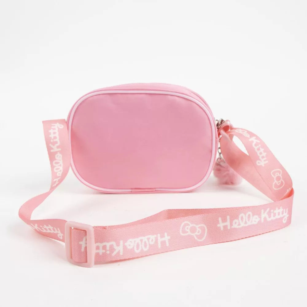 Sacoche à bandoulière pailletée Hello Kitty