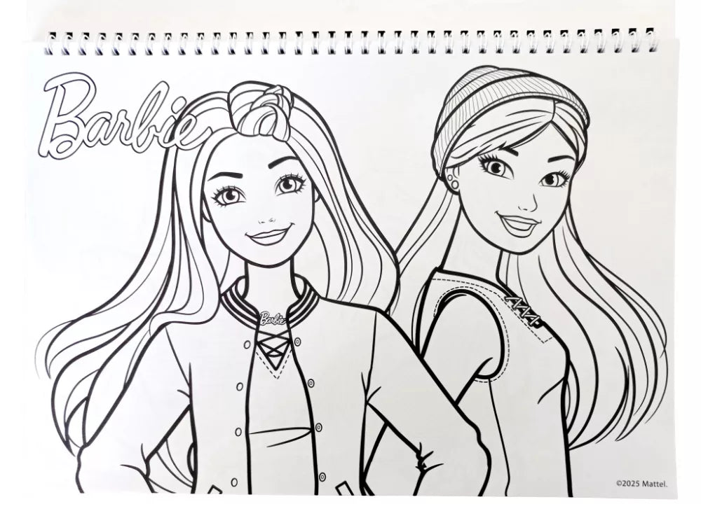 (Précommande) Carnet de croquis à spirale A/4 Barbie