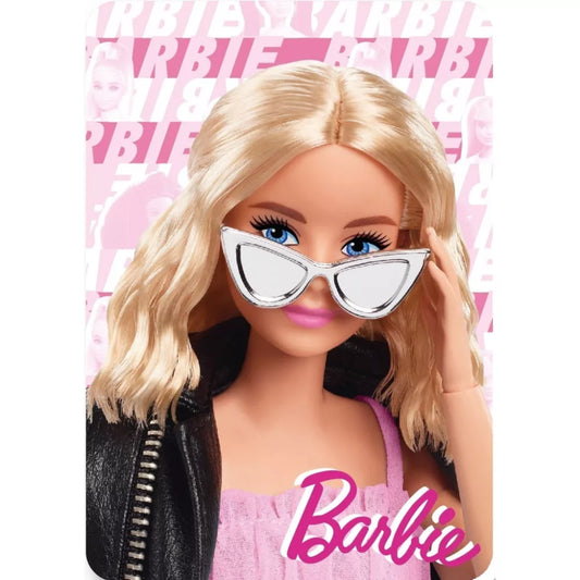 Plaid polaire 100x140cm Barbie