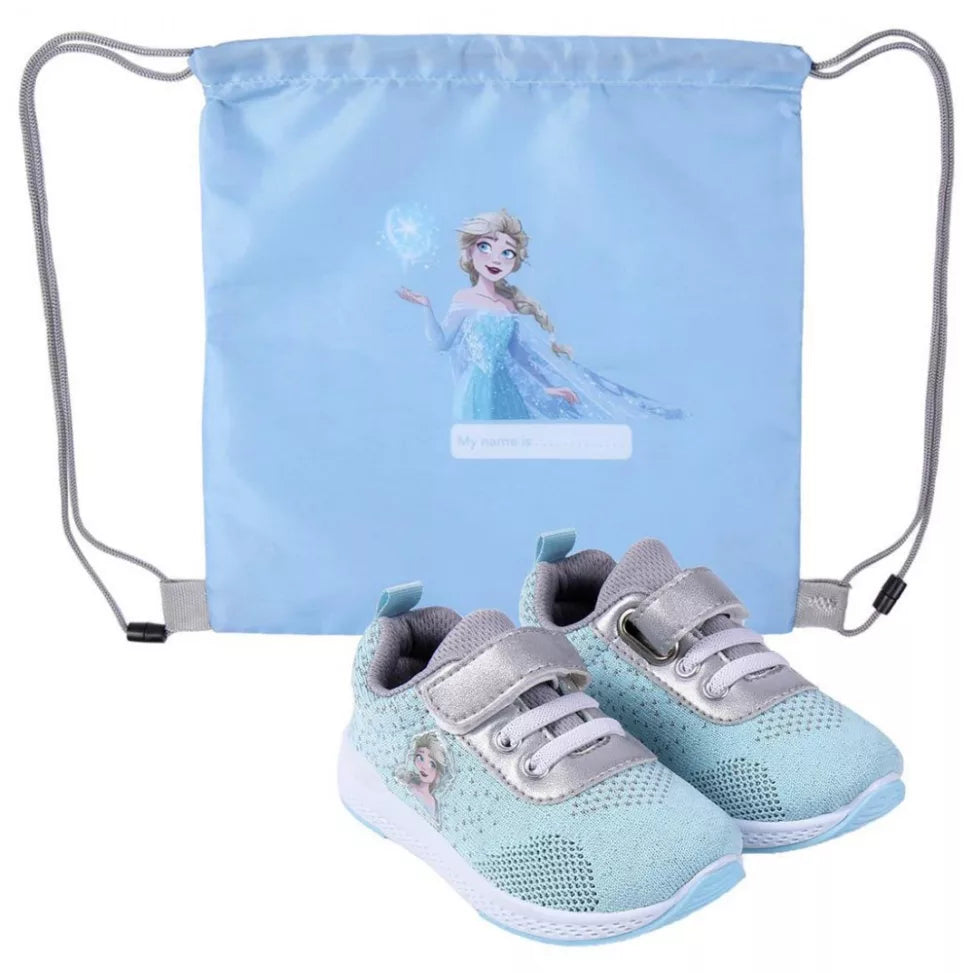 (Précommande)Chaussures de ville Disney Reine des neiges avec sac de sport