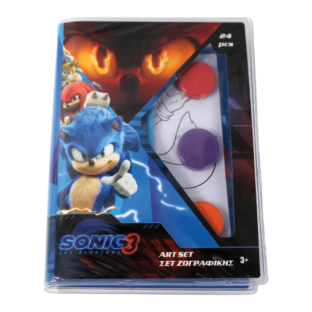 Mini coffret artistique Sonic