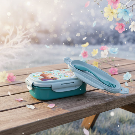(Précommande) Coffret à sandwich et couverts enchantés Reine des neiges