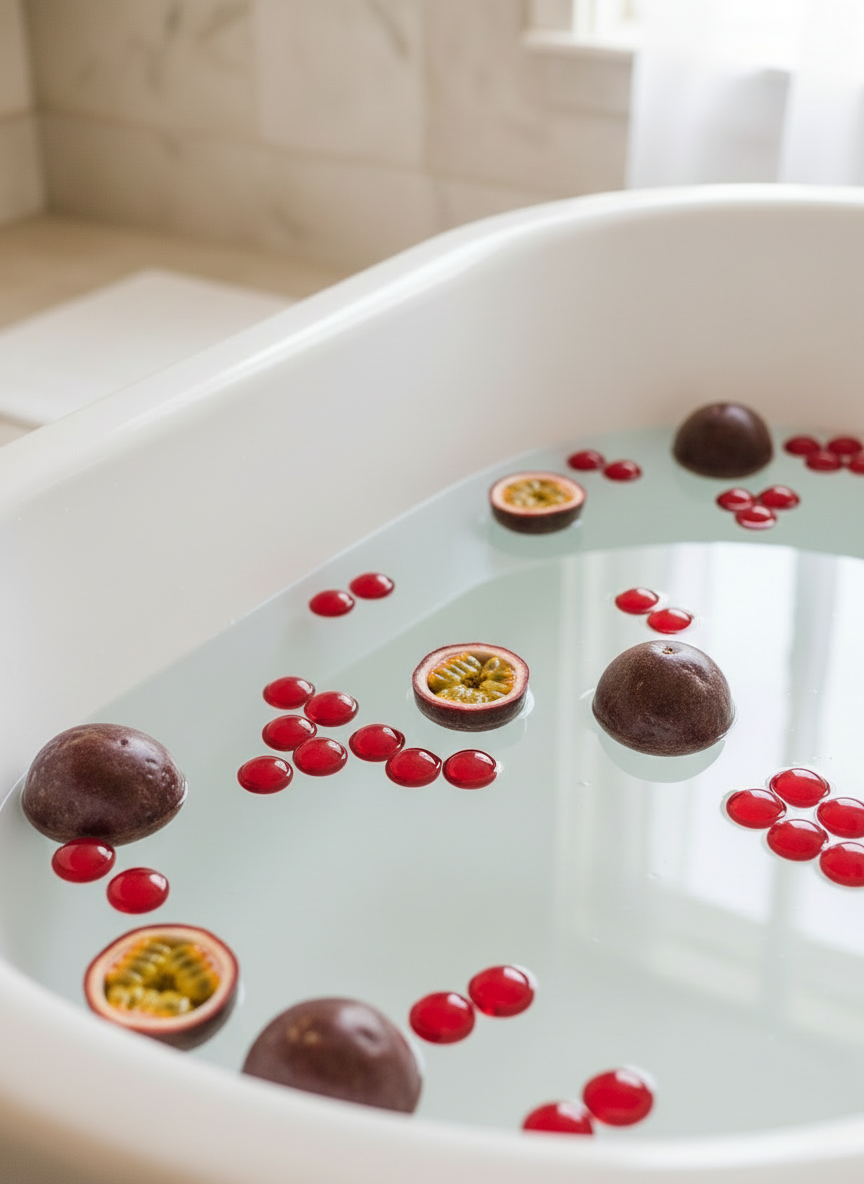 Perle de bain - Fruit de la passion