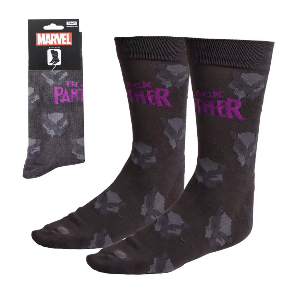 Chaussettes montantes adultes Avengers Wakanda 38/45