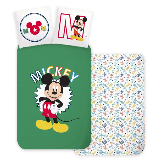 Parure de lit 1 personne Mickey