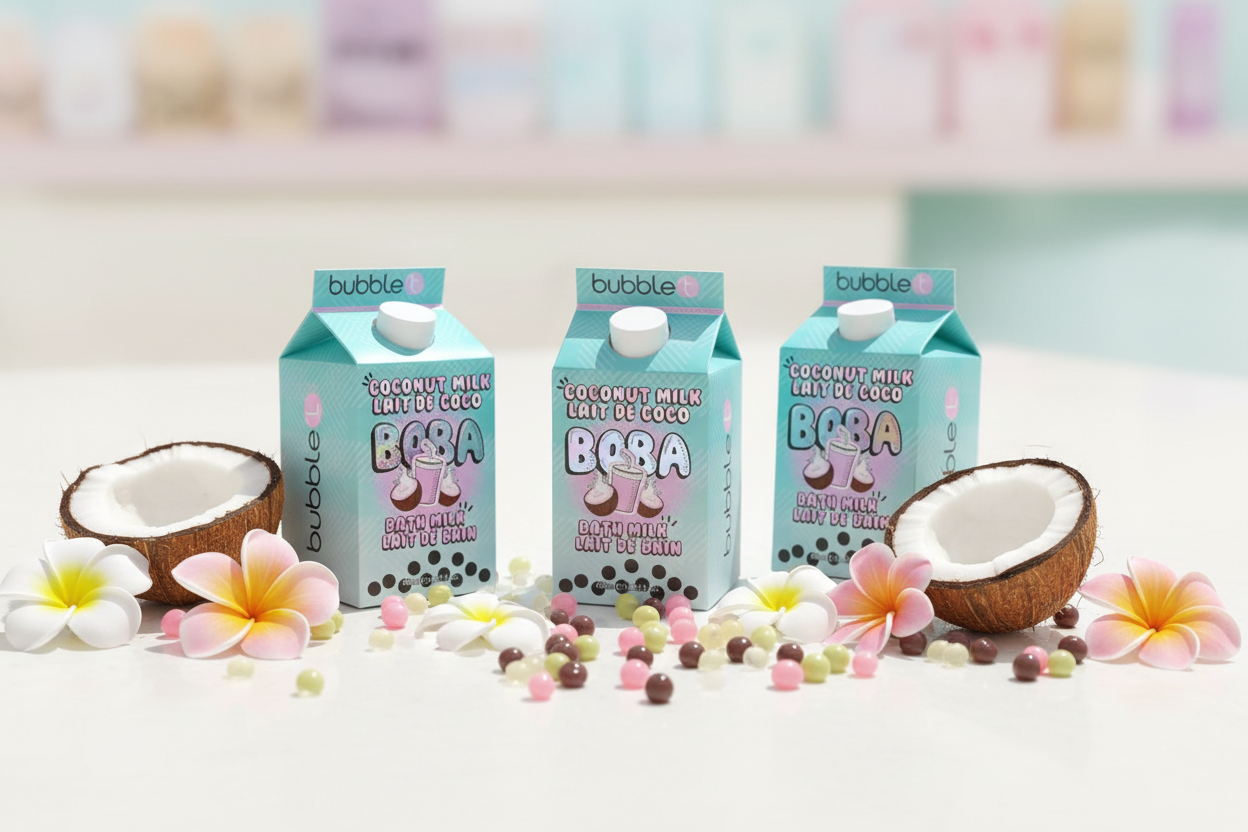 Bain moussant Boba - lait de coco