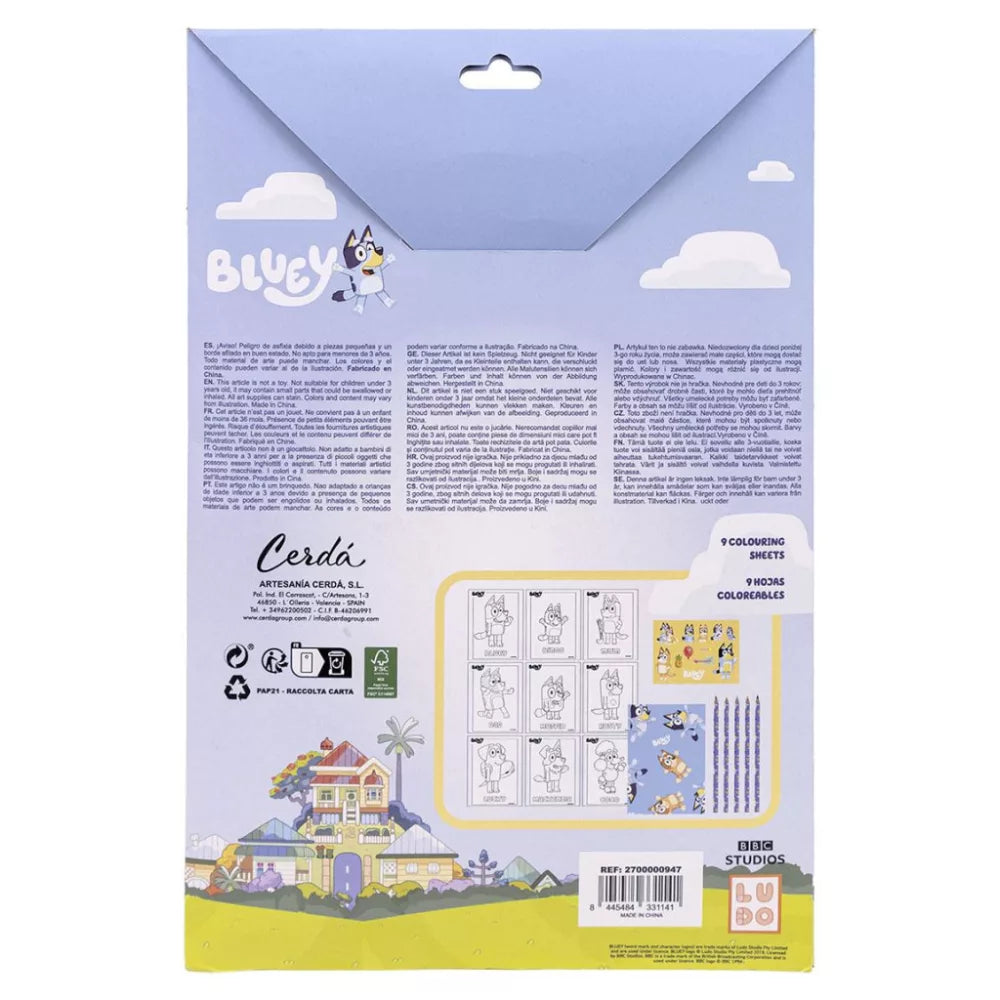 (Précommande) Ensemble de papeterie Bluey