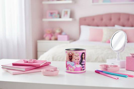 (Précommande) Pot à crayons en métal Barbie