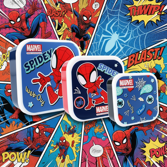Lot boîtes à gouter - Spider man