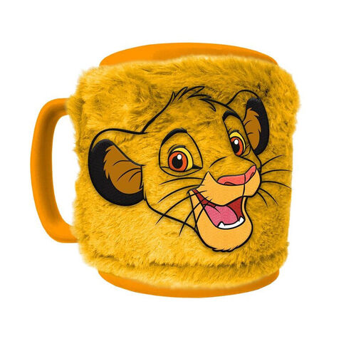 (Précommande)Tasse + housse en peluche Roi Lion 440ml