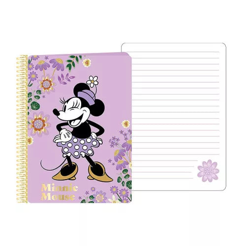 (Précommande) Cahier à spirale violet Minnie A5