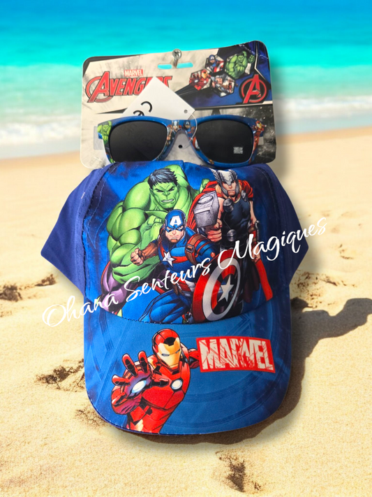 Ensemble casquette et lunettes - Avengers
