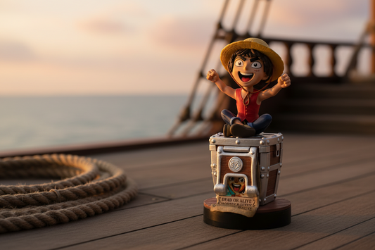 (Précommande) Support de cable Guy Wanted Luffy One Piece 20cm