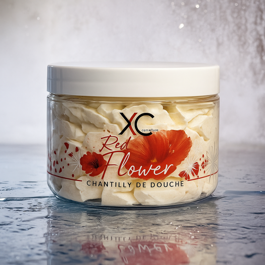 Chantilly de douche Luxe - Red Flower