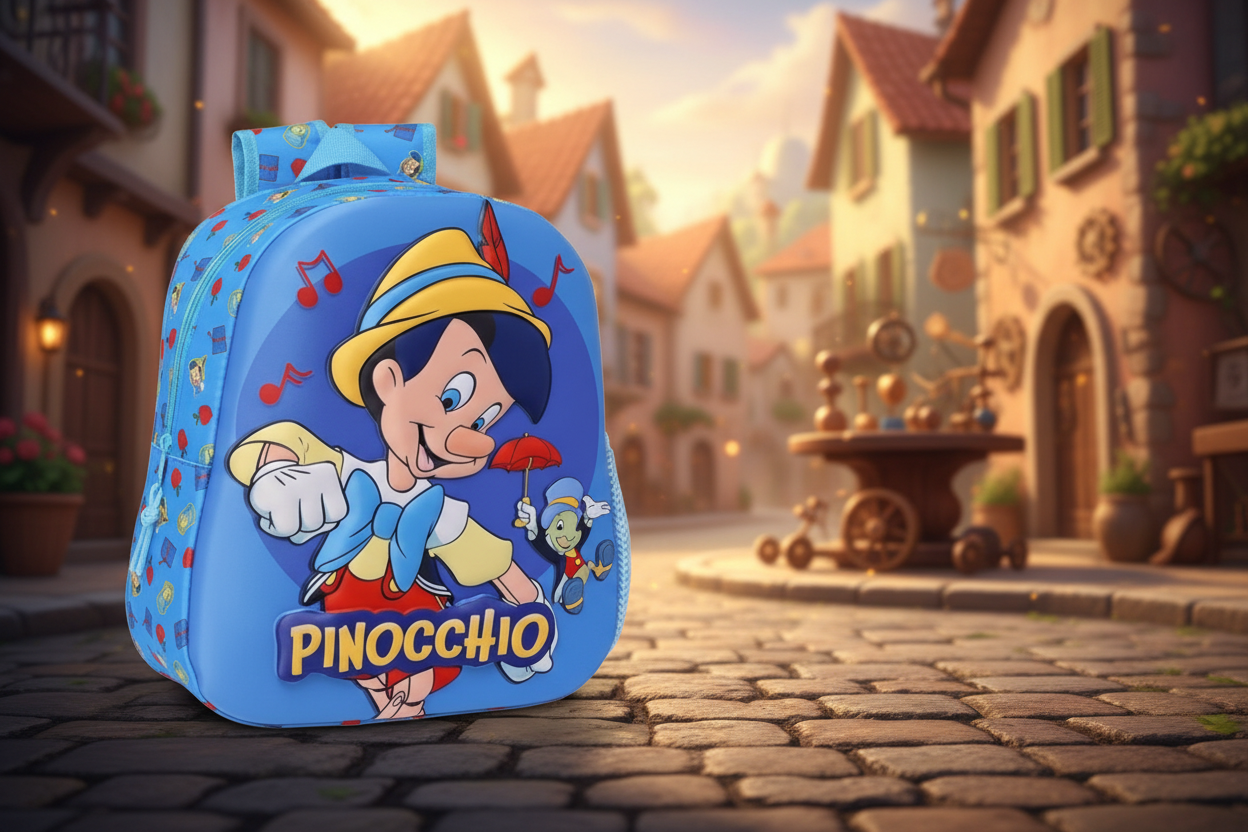 (Précommande) Sac à dos Disney Pinocchio 3D 33 cm