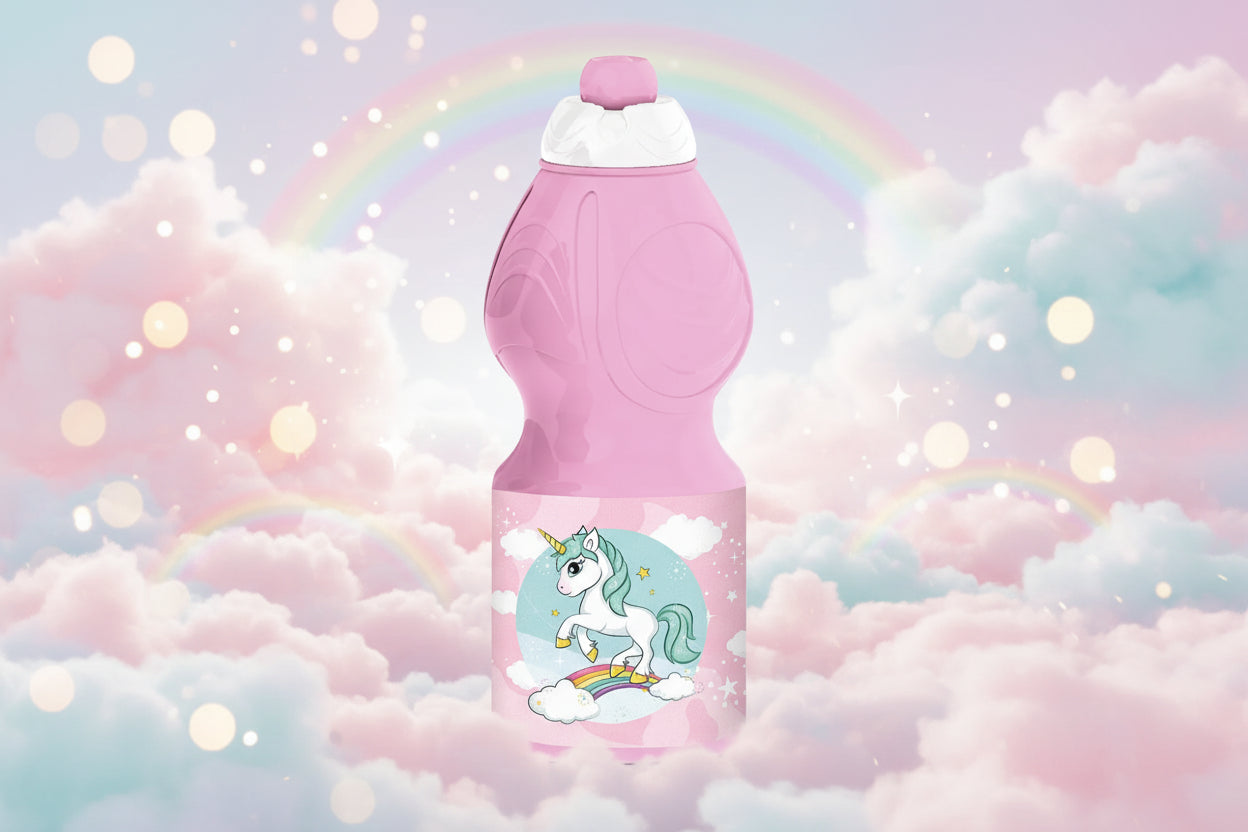 (Précommande) Gourde en plastique Licorne 400ml