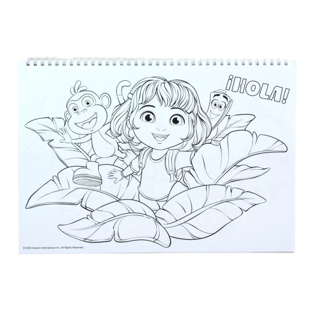 (Précommande) Carnet de croquis à spirale A/4 Dora l’exploratrice