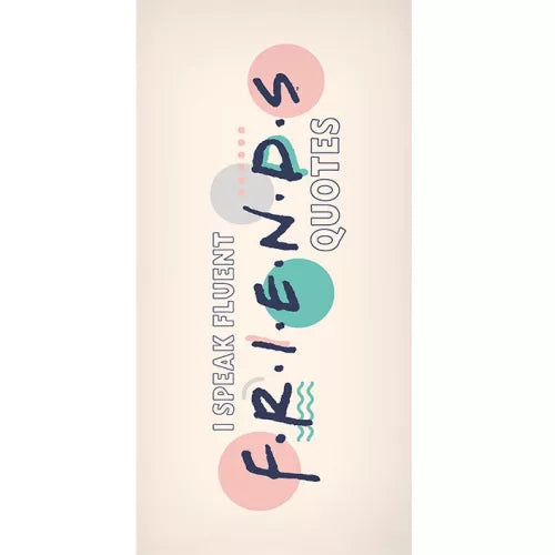 Serviette de bain Friends