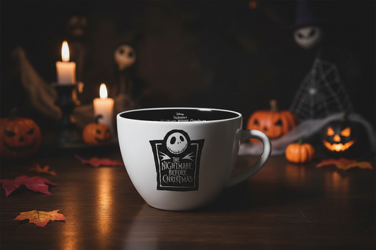 (Précommande) Tasse à cappuccino Disney L'Étrange Noël de Monsieur Jack