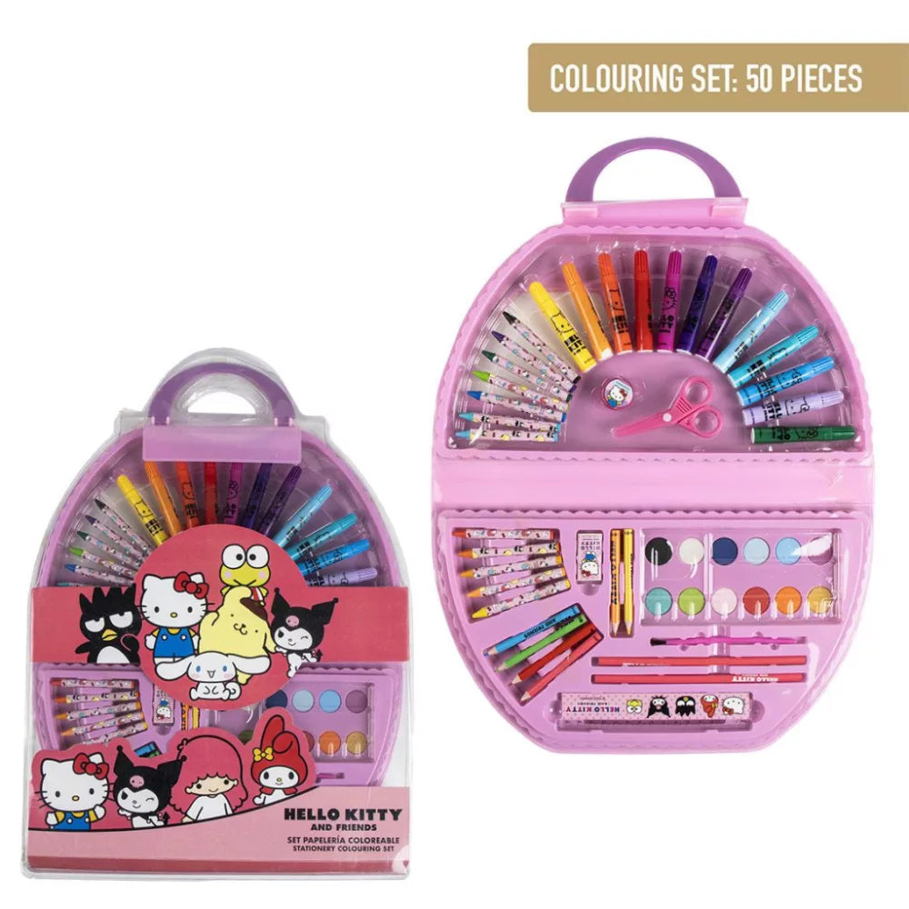 Ensemble de papeterie Hello Kitty 50 pièces
