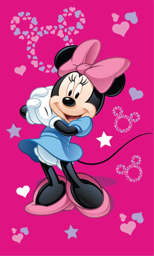 Serviette de toilette 30x50cm Minnie
