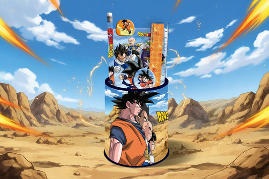 (Précommande) Ensemble de papeterie Dragon Ball 7 pièces