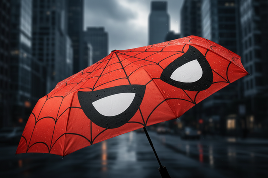 (Précommande) Parapluie pliant automatique Spiderman Marvel