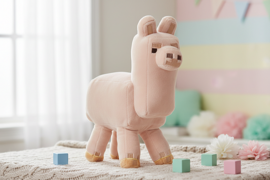 (Précommande) Peluche Lama Minecraft 26 cm