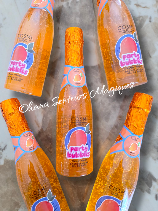 Champagne bain moussant pour le bain - Mangue