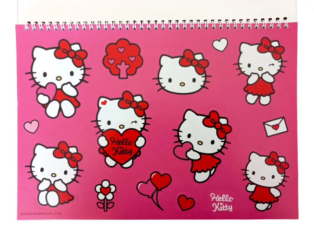 (Précommande) Carnet de croquis à spirale A/4 Hello Kitty