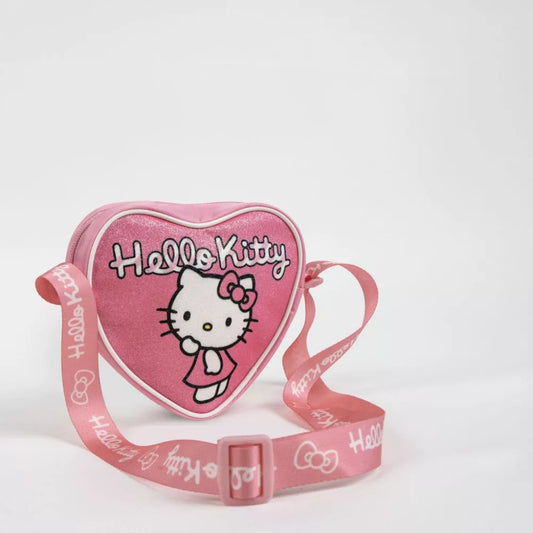 Sacoche à bandoulière pailletée Hello Kitty