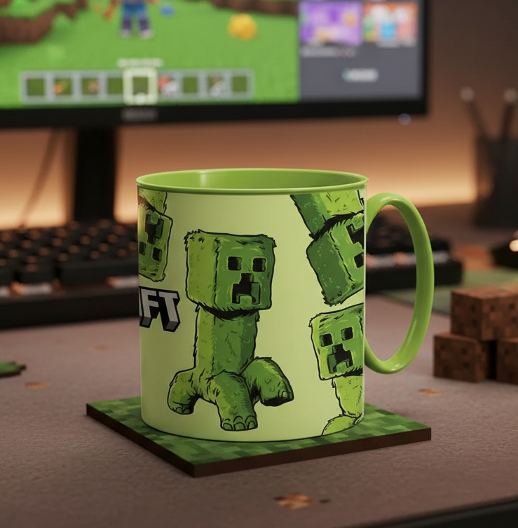 (Précommande) Petite tasse en plastique Minecraft 265ml