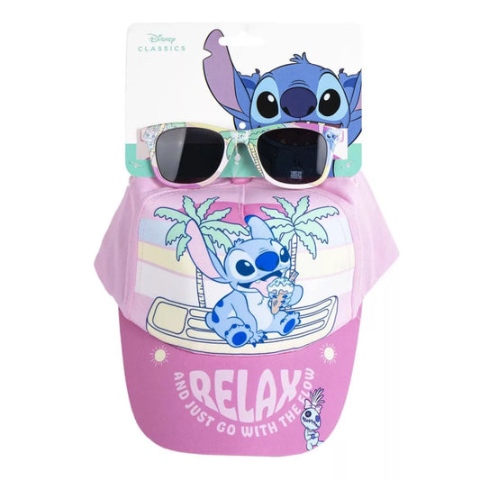 Ensemble casquette et lunettes - Stitch