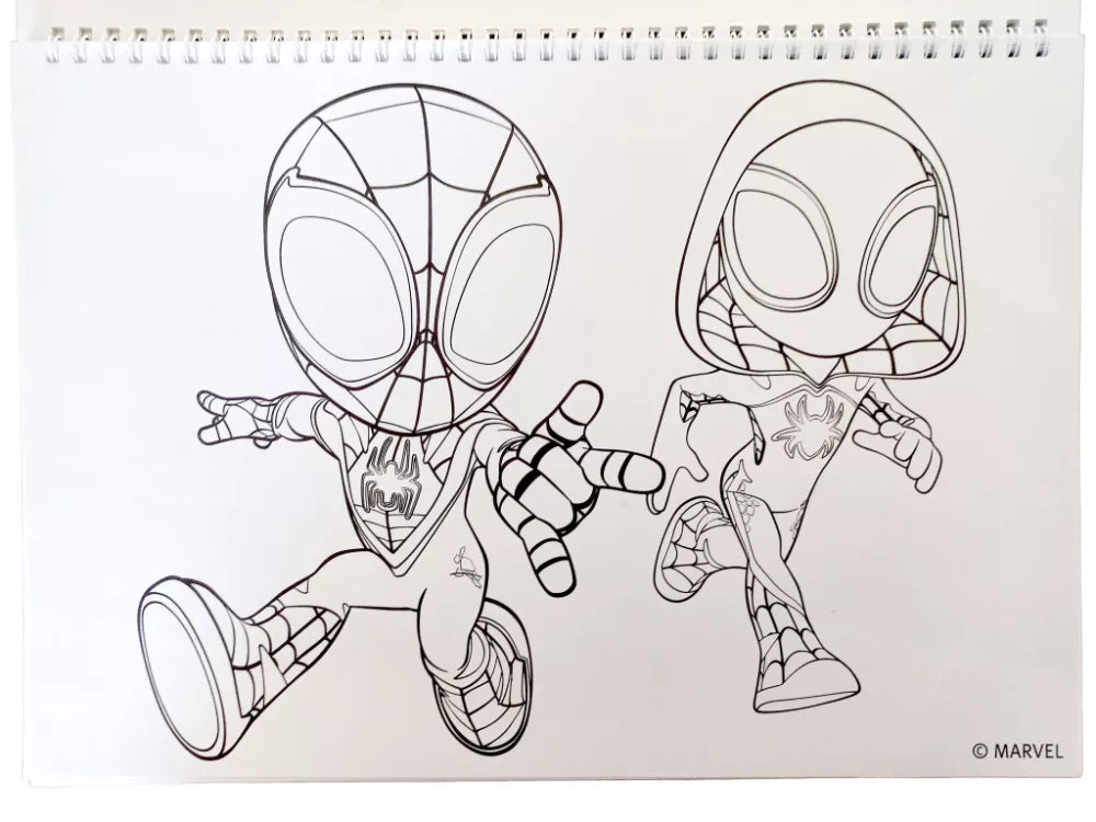 (Précommande) Carnet de croquis à spirale A/4 Spidey