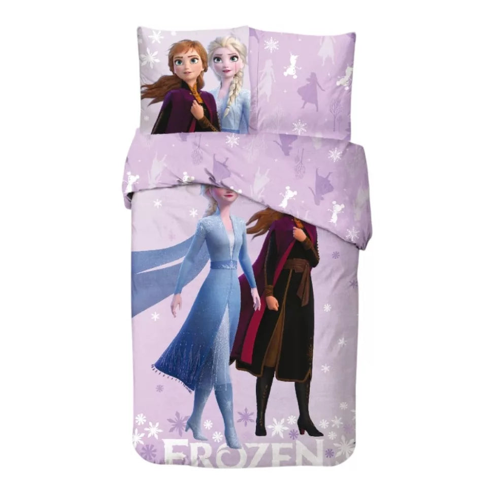 (Précommande) Parure de lit 1 personne Reine des neiges