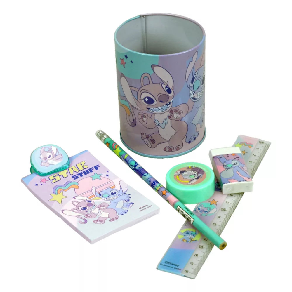 (Précommande) Ensemble de papeterie Stitch 7 pièces