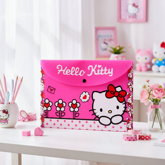 (Précommande) Enveloppe porte-documents A/4 Hello Kitty