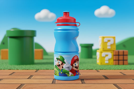(Précommande) Gourde en plastique Mario 380ml