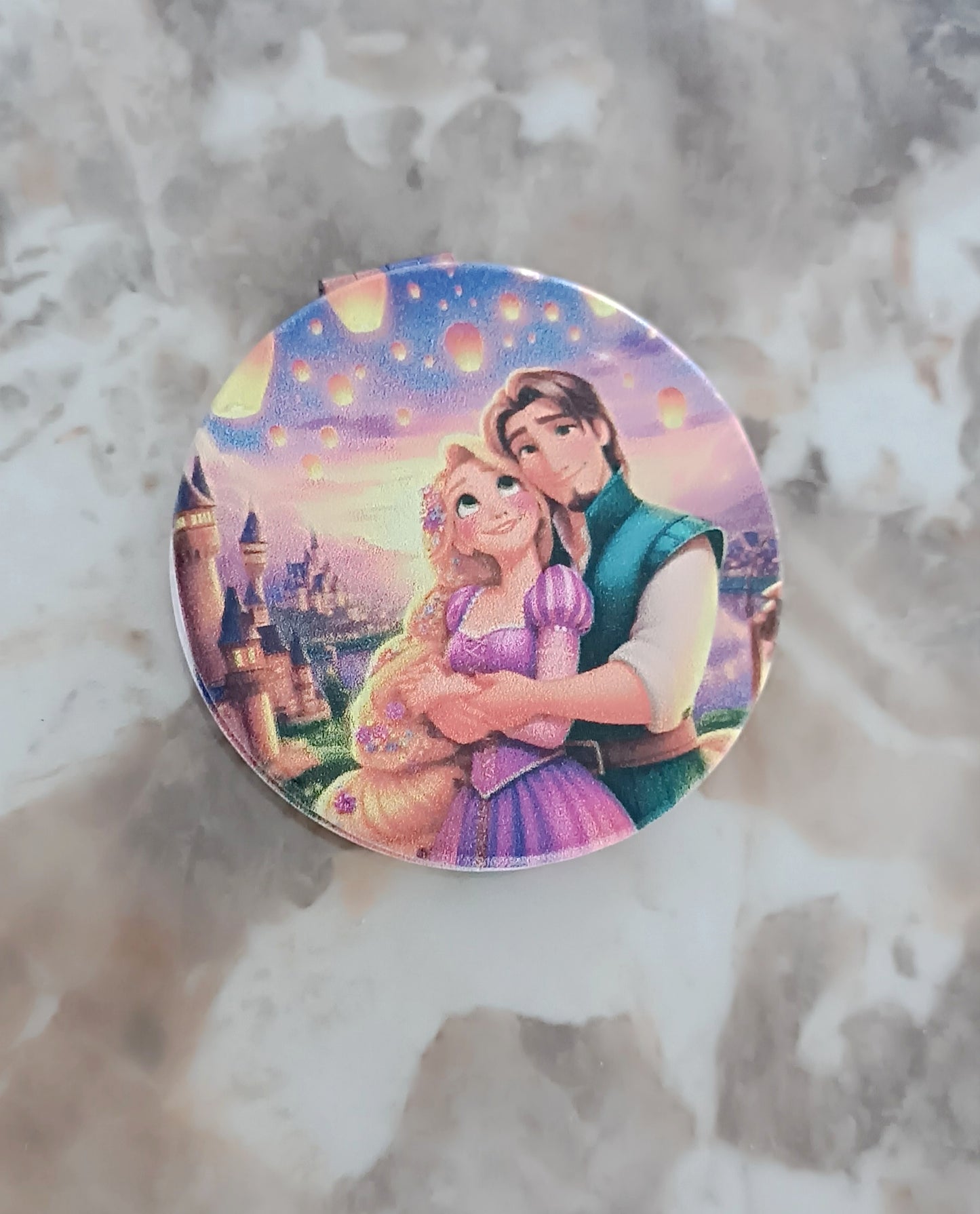 Miroir de poche Raiponce