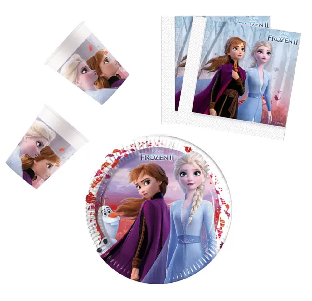 Set de fête Reine des neiges 36 pièces
