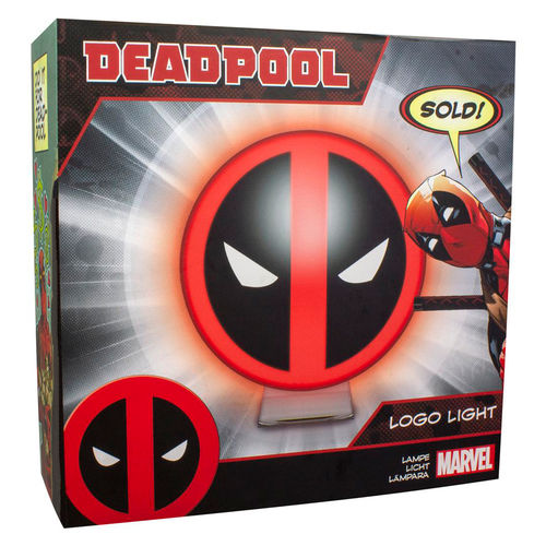 Lampe avec le logo Deadpool Marvel