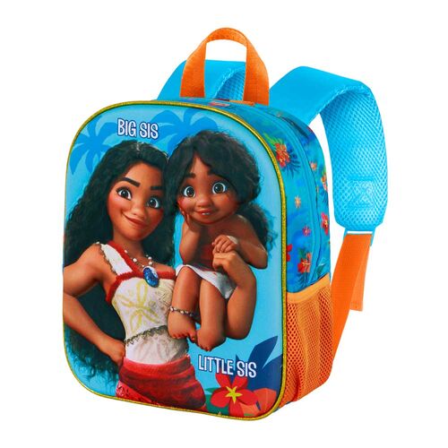 (Précommande) Sac à dos 3D Sisters Vaiana Moana Disney 31 cm