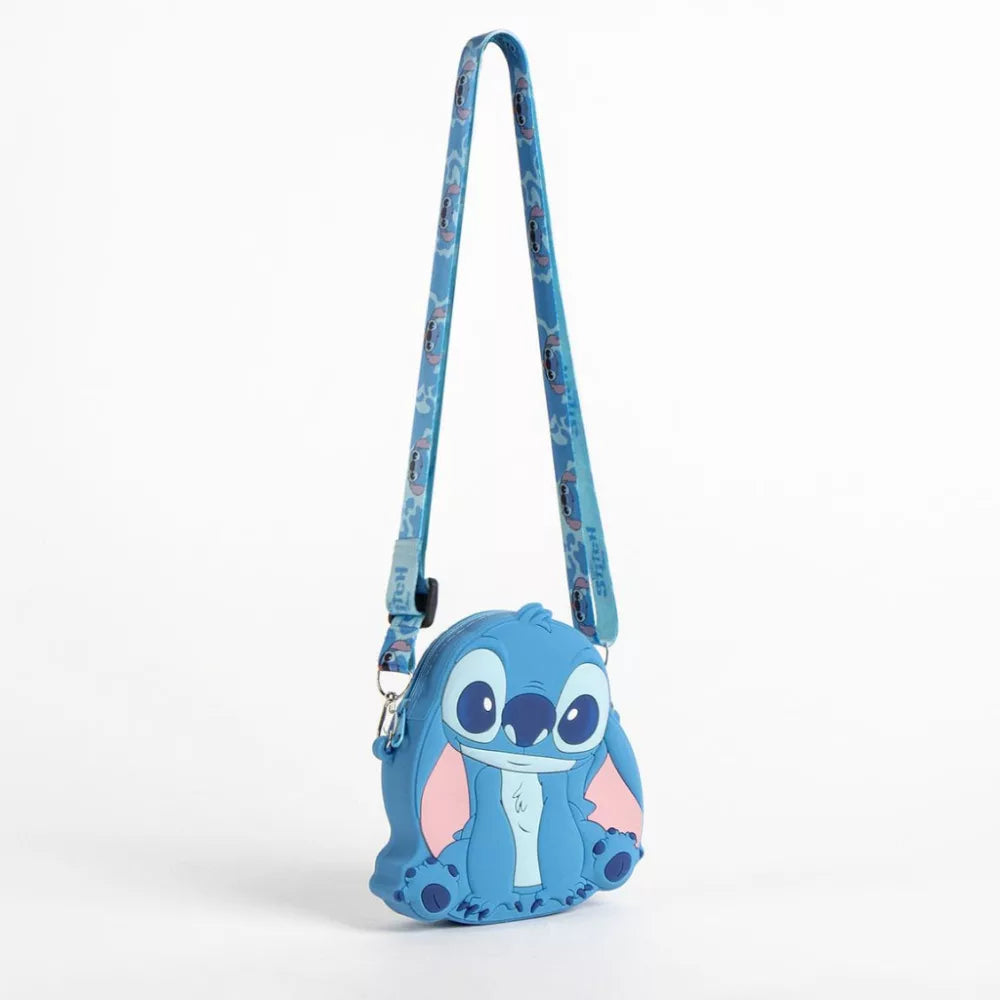 Sac bandoulière en silicone Disney Lilo et Stitch