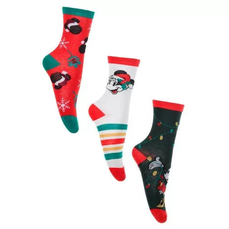 Chaussettes de Noël Disney Minnie pour femmes 39/41