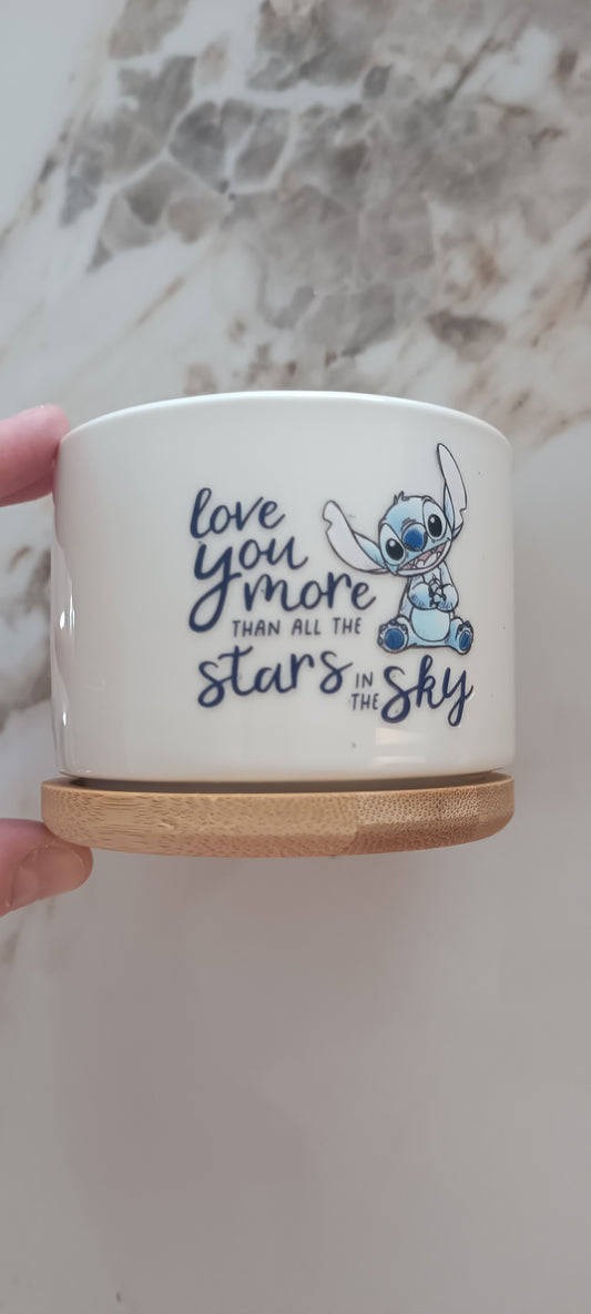 Vase en céramique Stitch