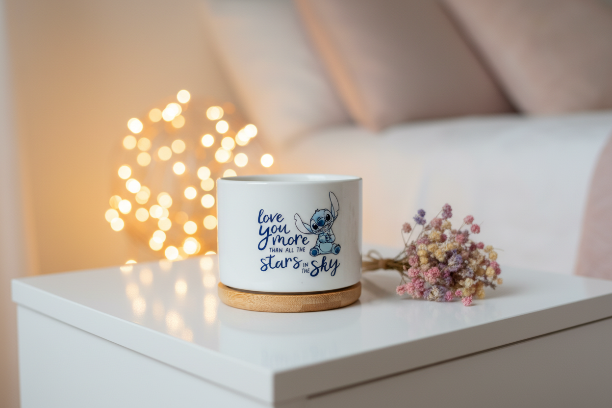 Vase en céramique Stitch