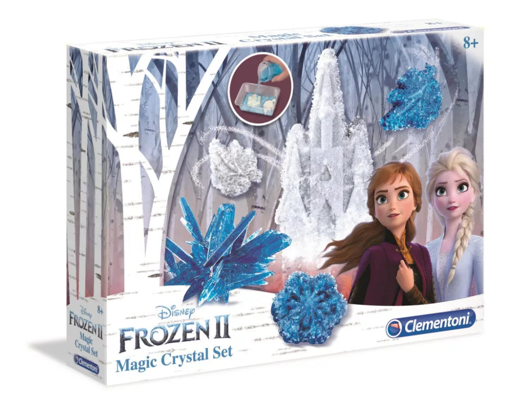 Coffret de fabrication de cristaux magiques Disney Reine des neiges
